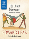 Cover image for The Finest Nonsense of Edward Lear
